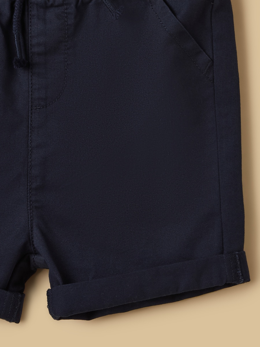 Twill Cotton Shorts