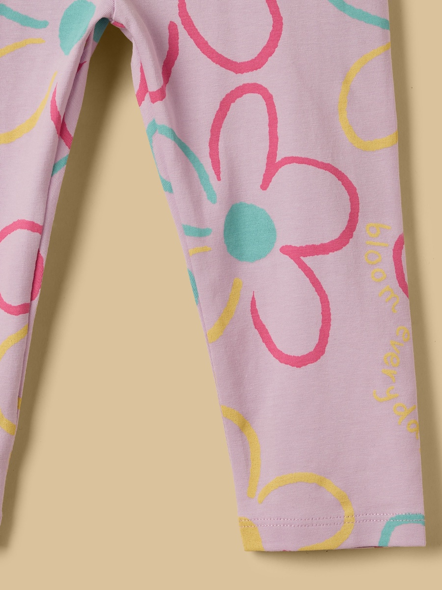 Floral Print Leggings