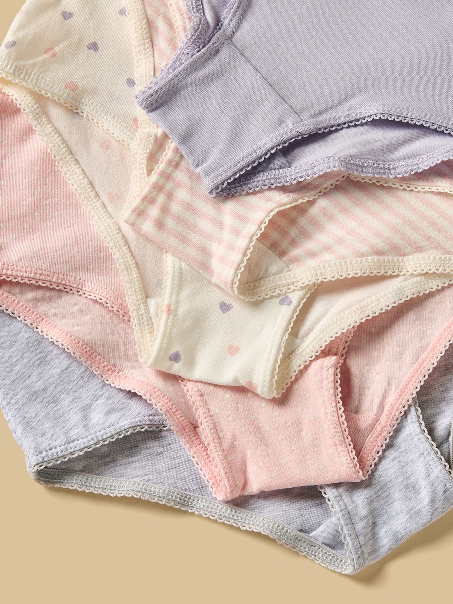 Pack of 10 - Bow Accent Briefs