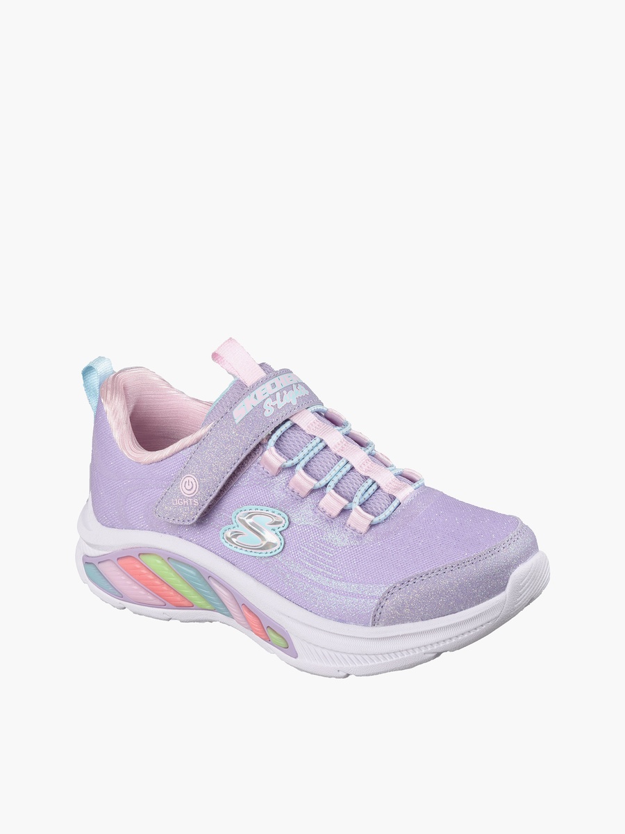 Girls RAINBOW CRUISERS Hook and Loop Sneakers