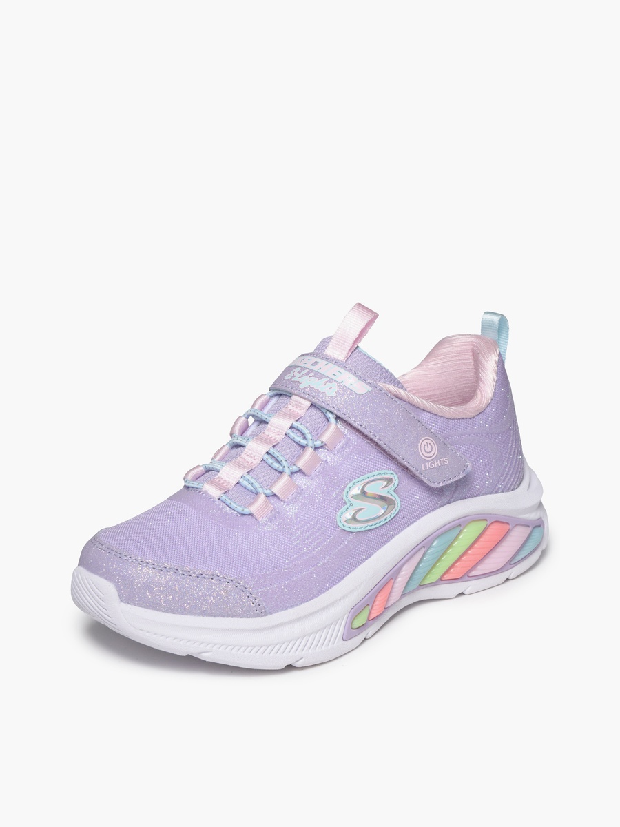 Girls RAINBOW CRUISERS Hook and Loop Sneakers