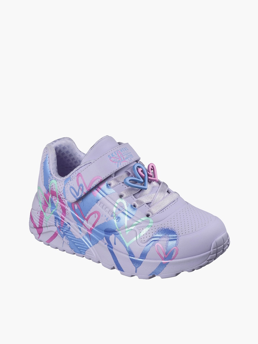 Girls UNO LITE Hook and Loop Sneakers