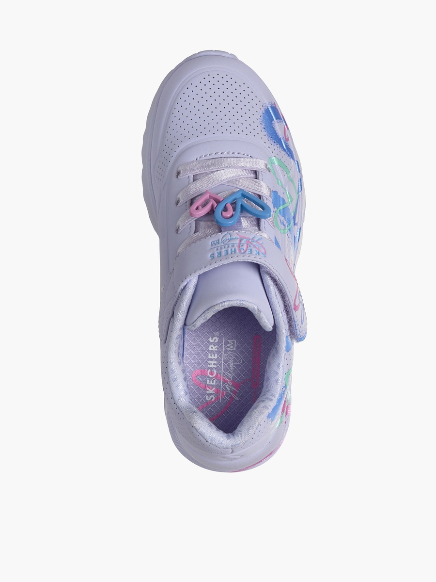 Girls UNO LITE Hook and Loop Sneakers