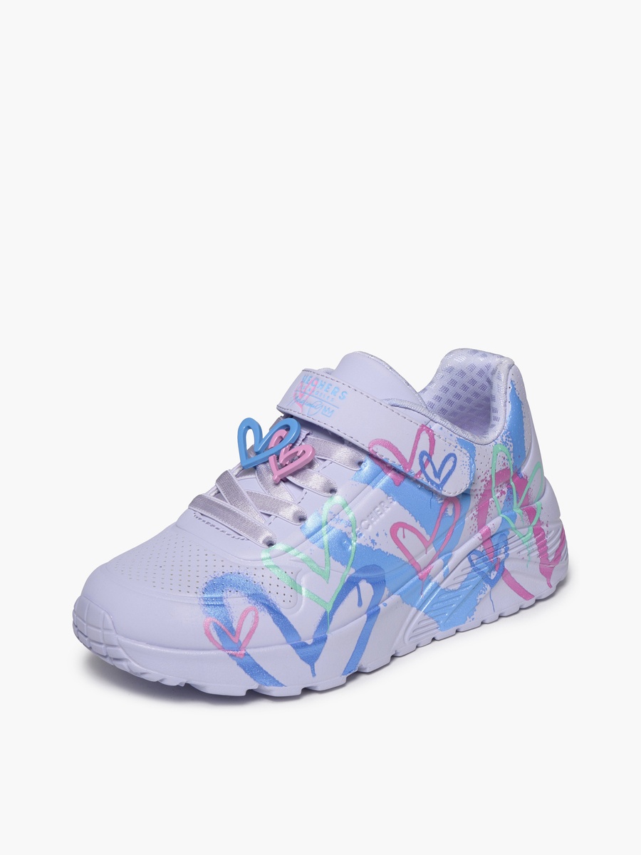 Girls UNO LITE Hook and Loop Sneakers