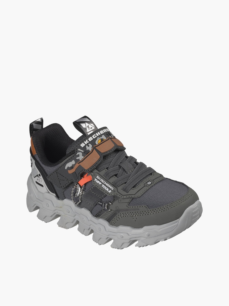 Boys MEGA-FLEX LITE Hook and Loop Sneakers