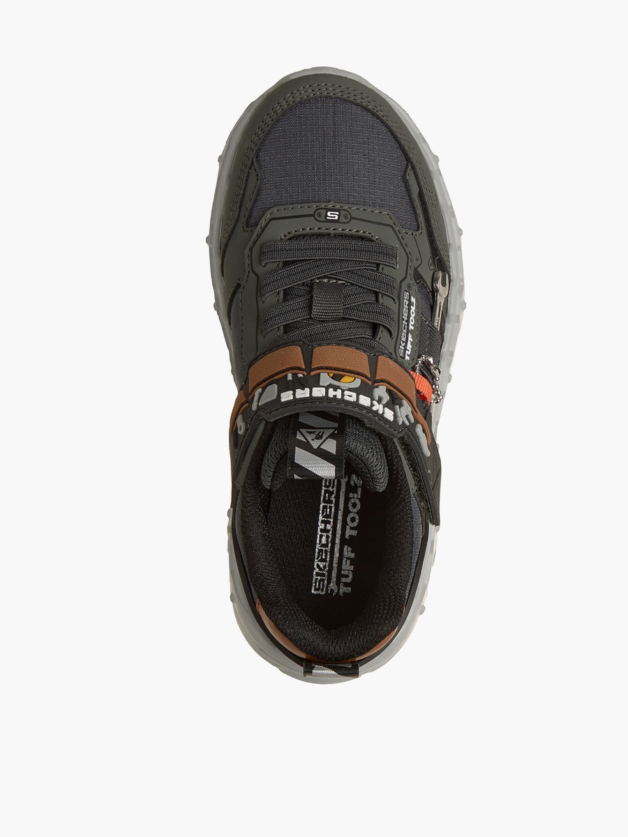 Boys MEGA-FLEX LITE Hook and Loop Sneakers