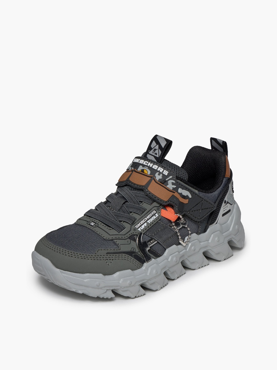 Boys MEGA-FLEX LITE Hook and Loop Sneakers