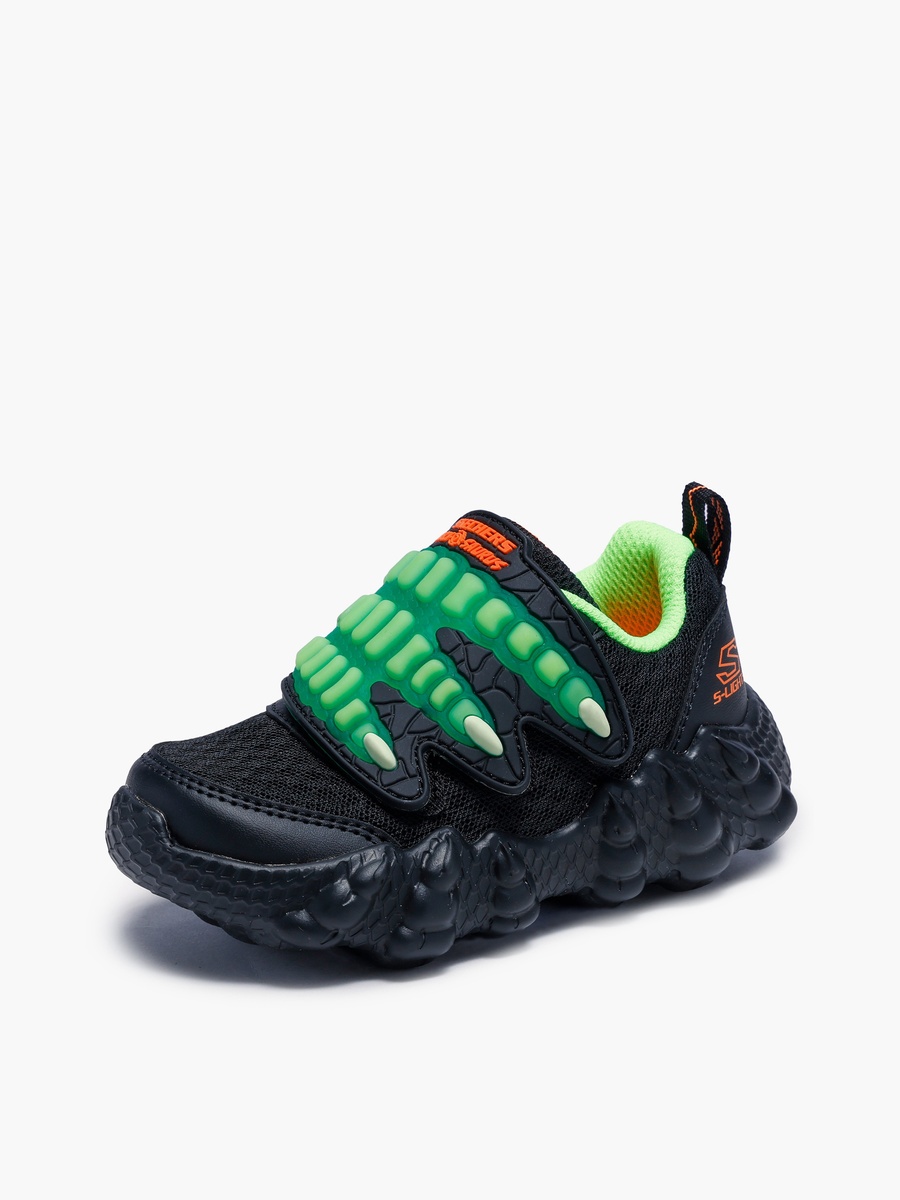 Boys LIL SAURUS Hook and Loop Sneakers