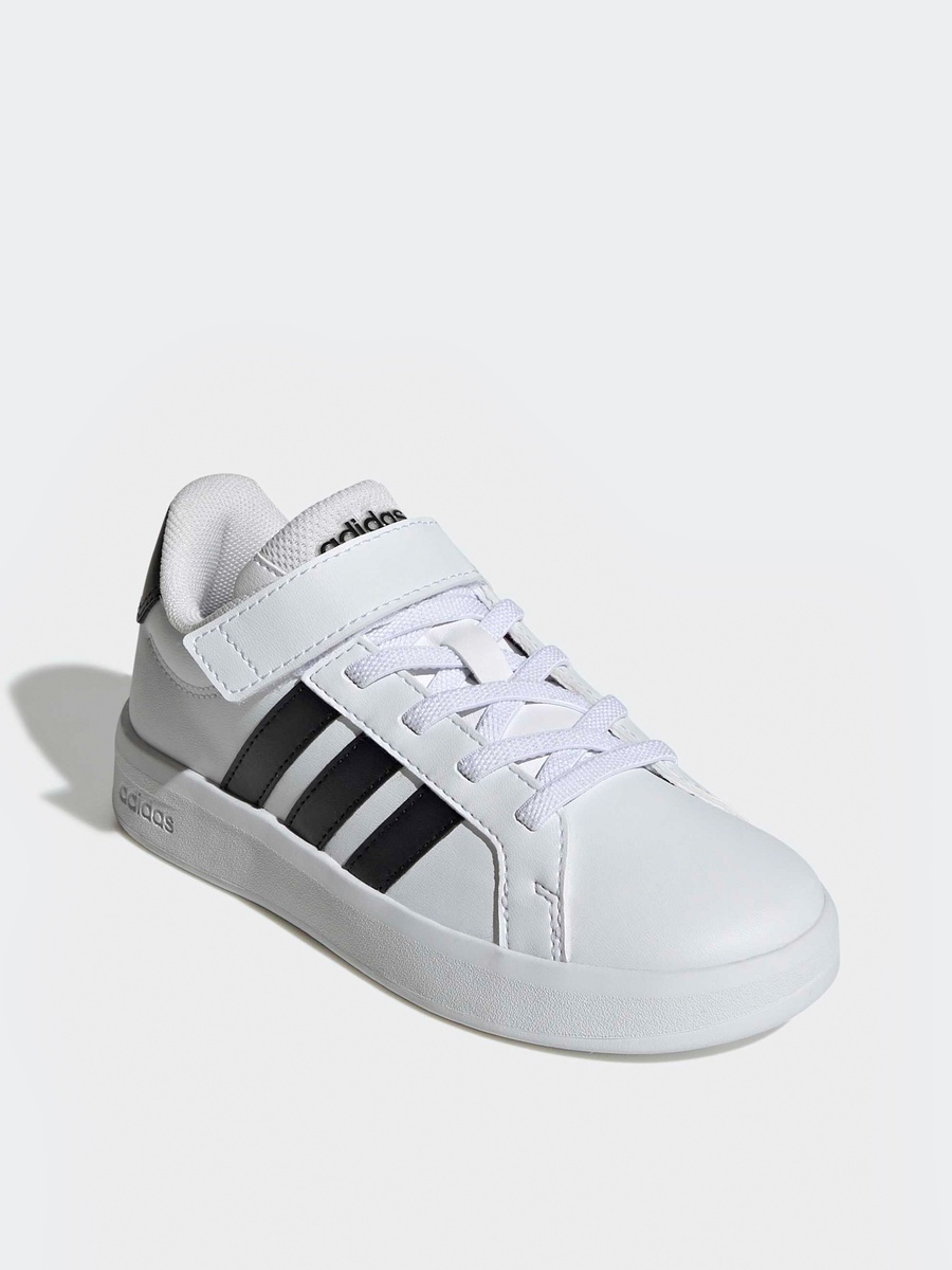 Boys Grand Court 3.0 EL Hook and Loop Sneakers