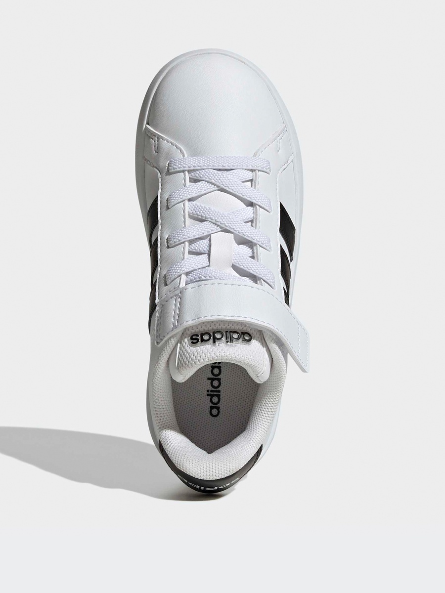 Boys Grand Court 3.0 EL Hook and Loop Sneakers