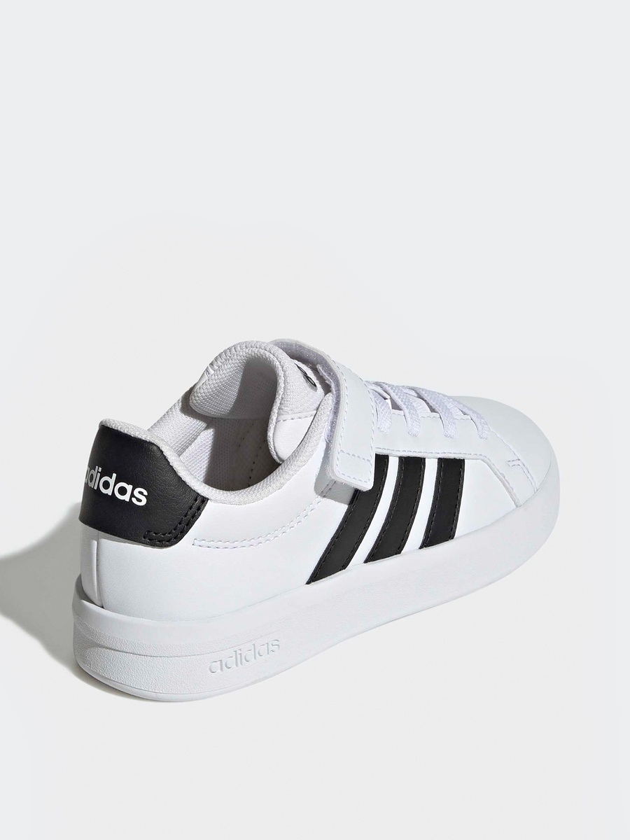 Boys Grand Court 3.0 EL Hook and Loop Sneakers