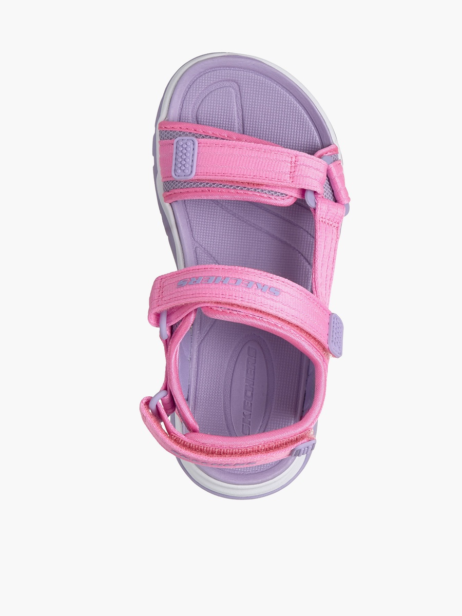 Girls TREAD SEEKER Hook and Loop Flat Sandals