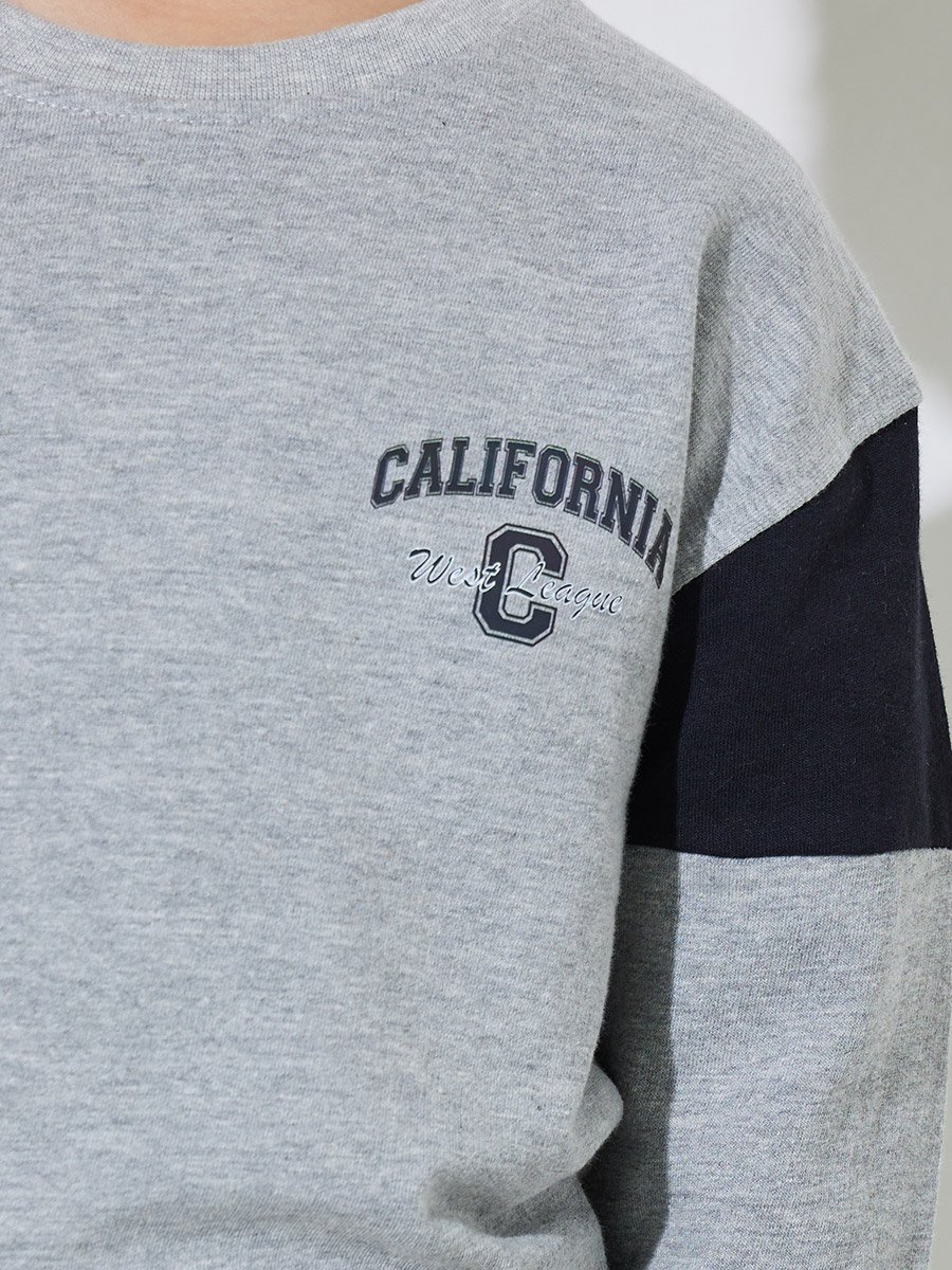 Boys Grey Graphic Print Regular Fit Sweatshirt and Joggers Set