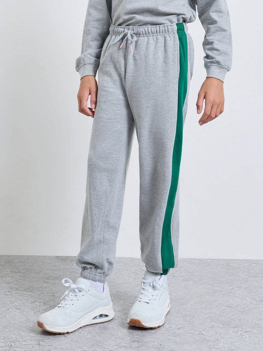 Teen Boys Regular Fit Half-Zip Sweatshirt and Joggers Set