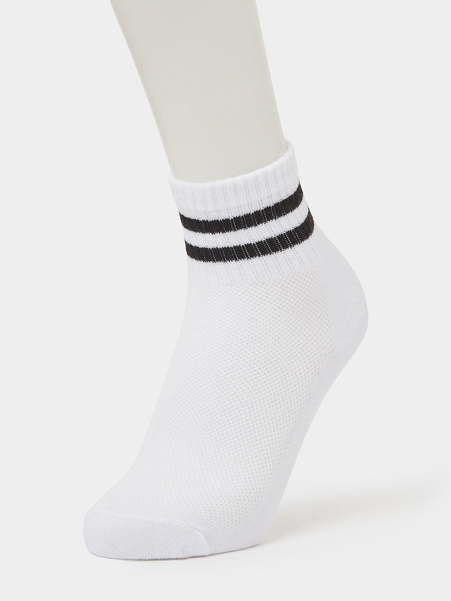 Pack of 3 - Kids Striped Ankle Socks