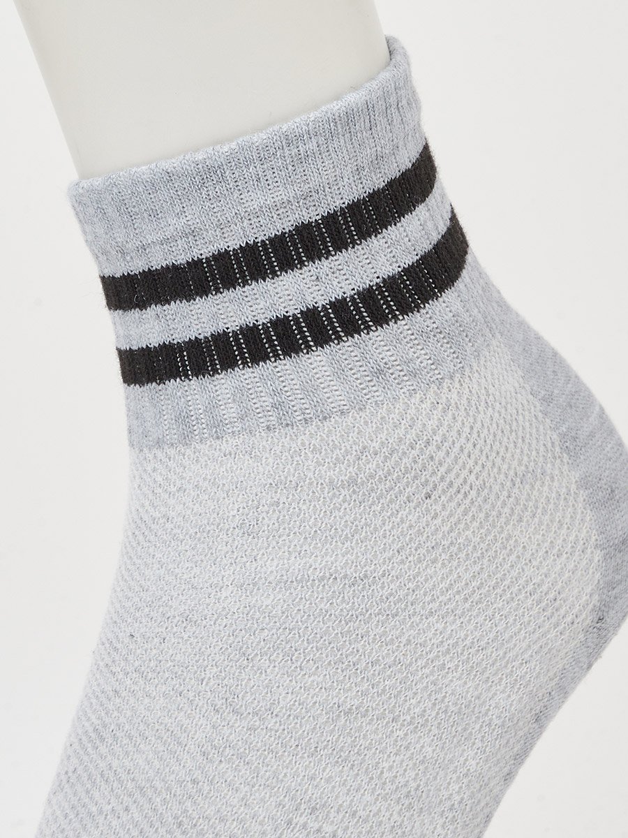Pack of 3 - Kids Striped Ankle Socks