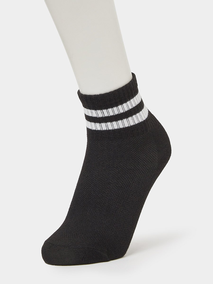 Pack of 3 - Kids Striped Ankle Socks