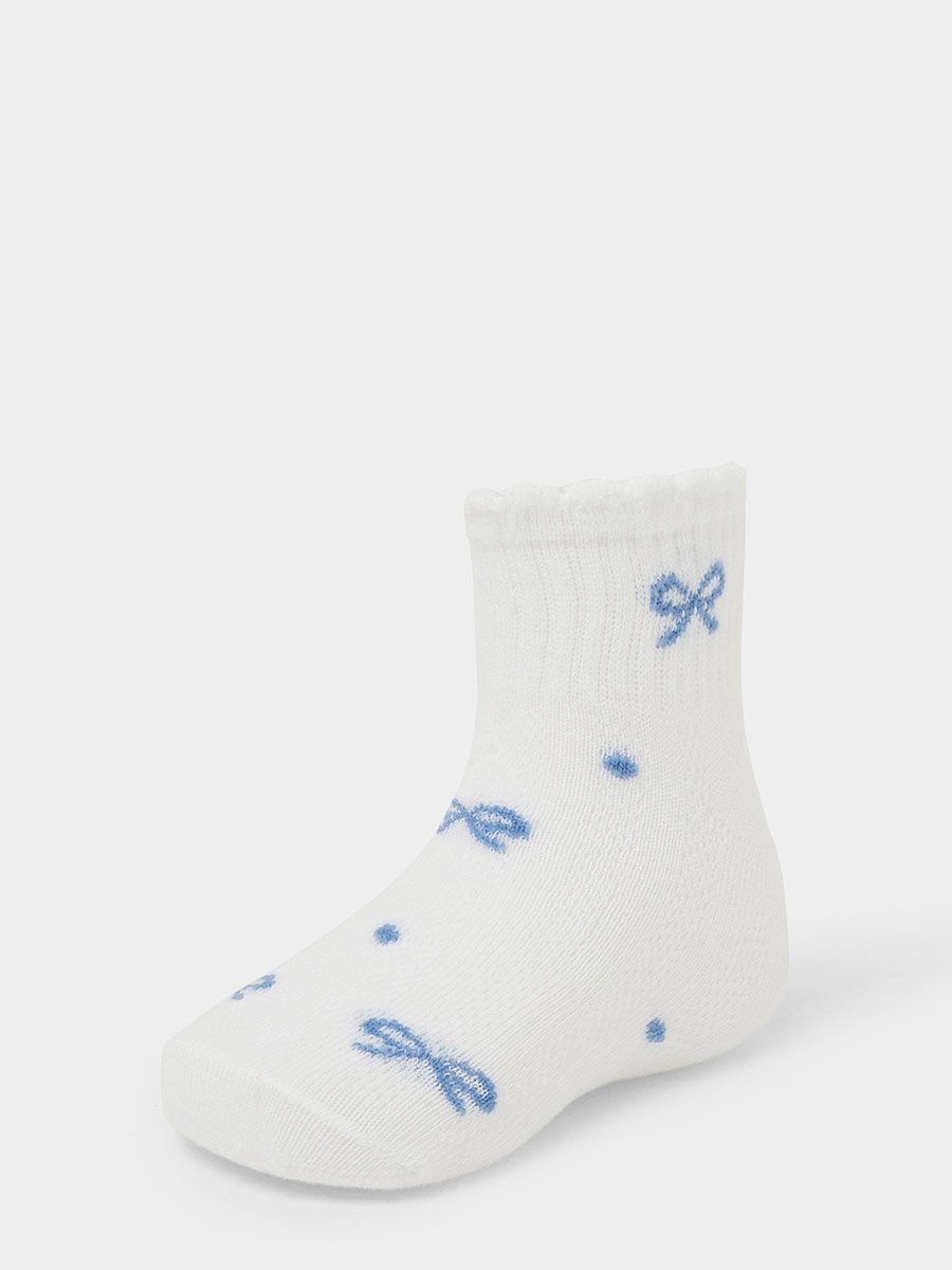 Girls Pack of 5 - Ribbed Ankle Socks