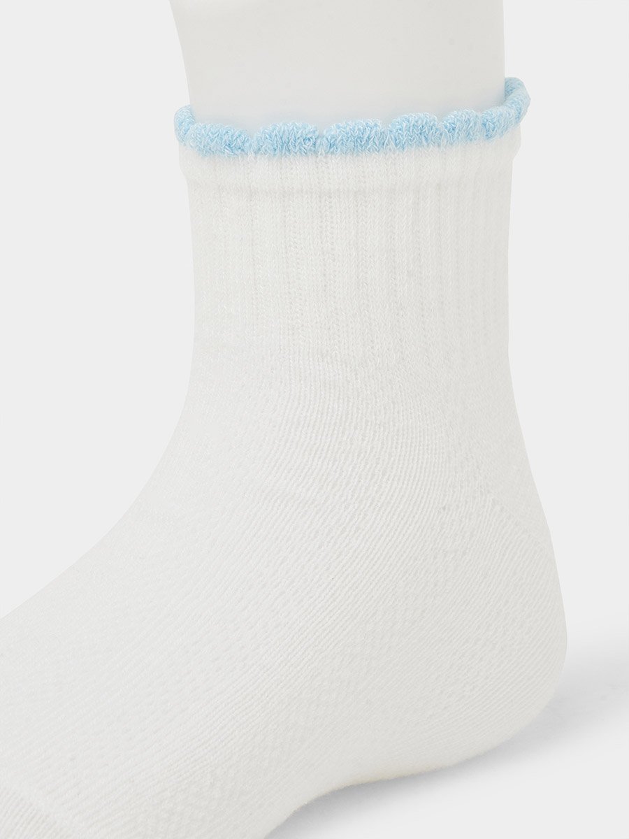 Girls Pack of 5 - Ribbed Ankle Socks