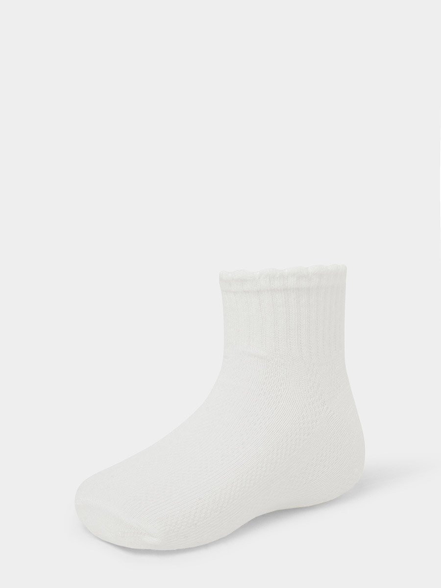 Girls Pack of 5 - Ribbed Ankle Socks