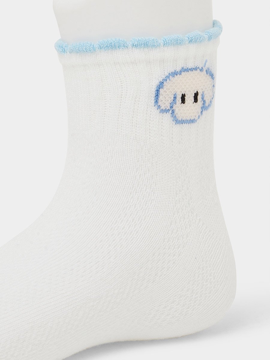 Girls Pack of 5 - Ribbed Ankle Socks