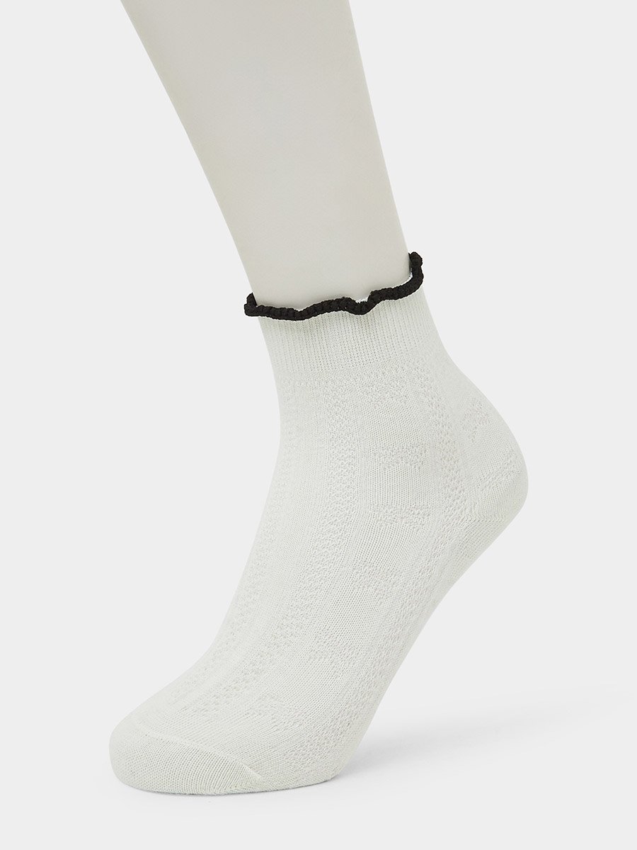Girls Pack of 5 - Bow Detail Ankle Socks