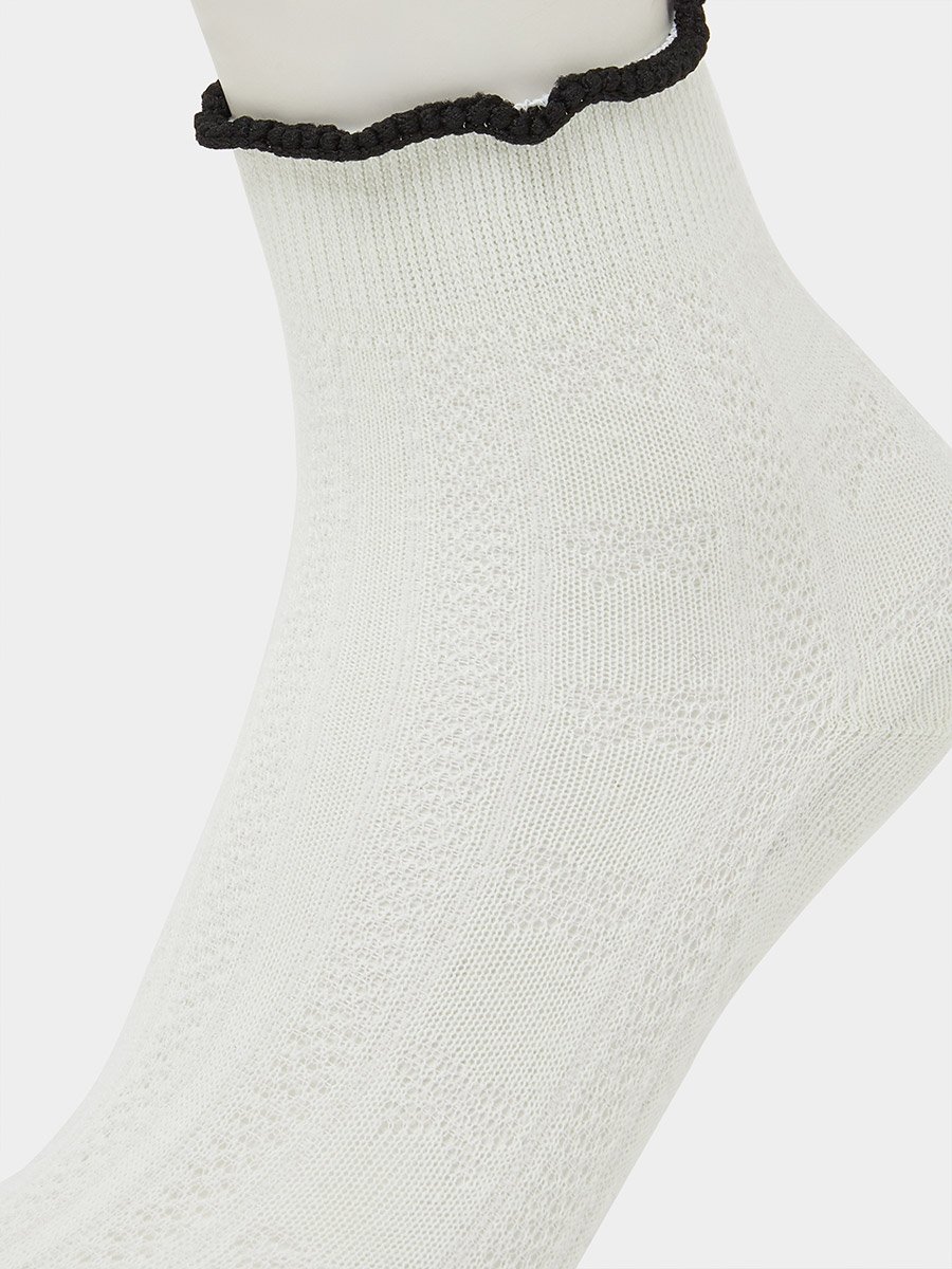 Girls Pack of 5 - Bow Detail Ankle Socks