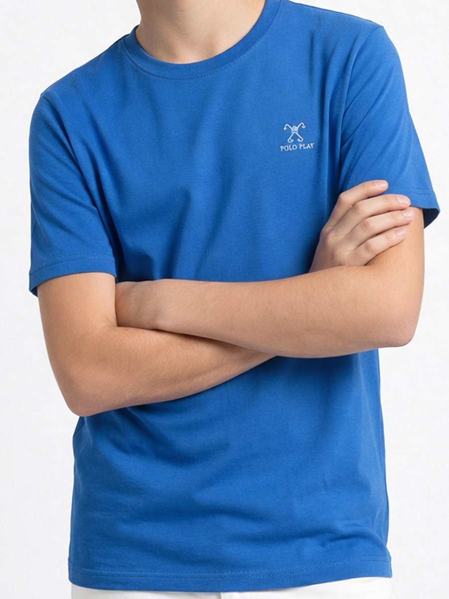 Teen Boys Graphic Logo Crew Neck T-Shirt