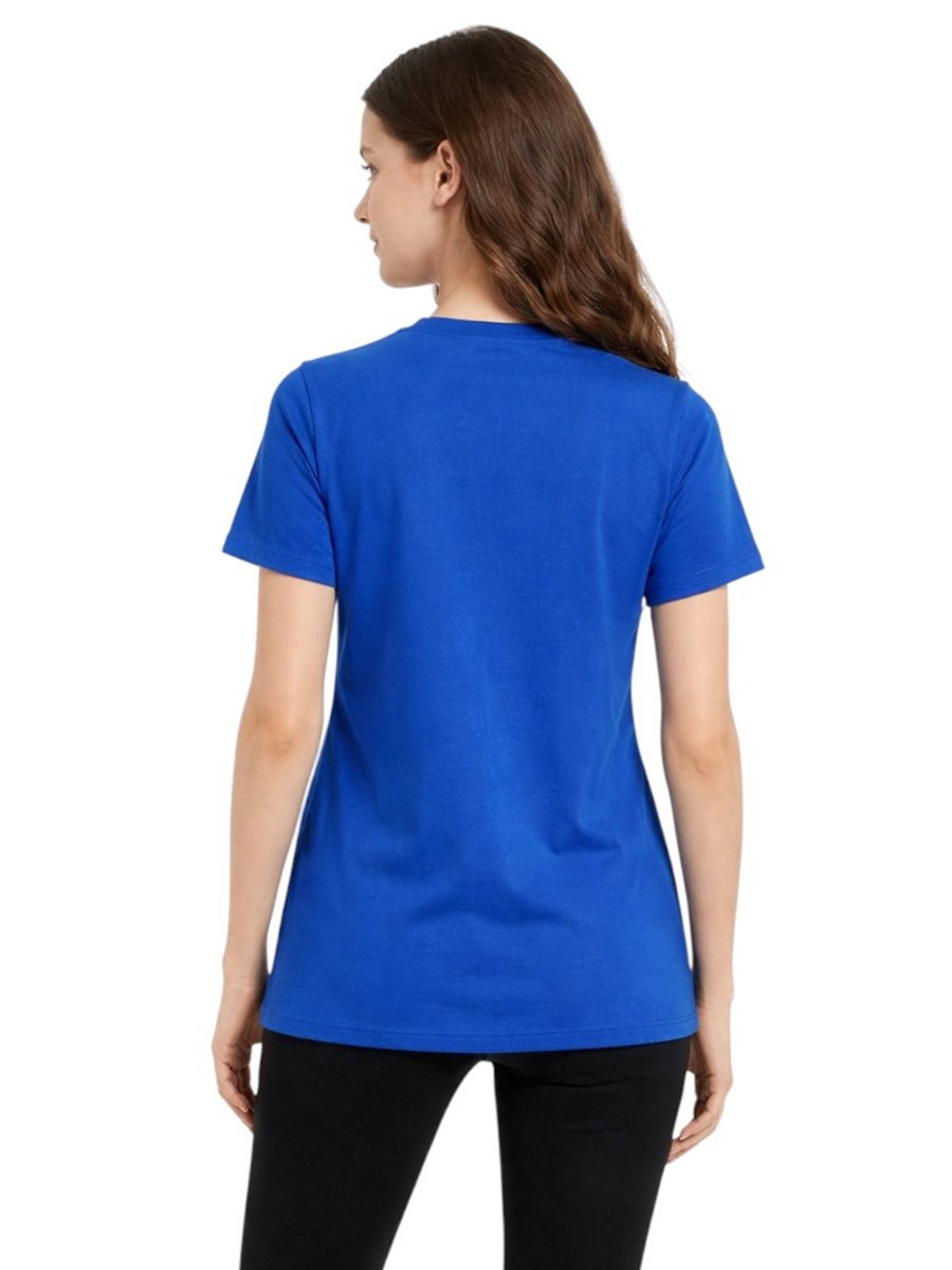 Teen Girls Graphic Logo Crew Neck T-Shirt