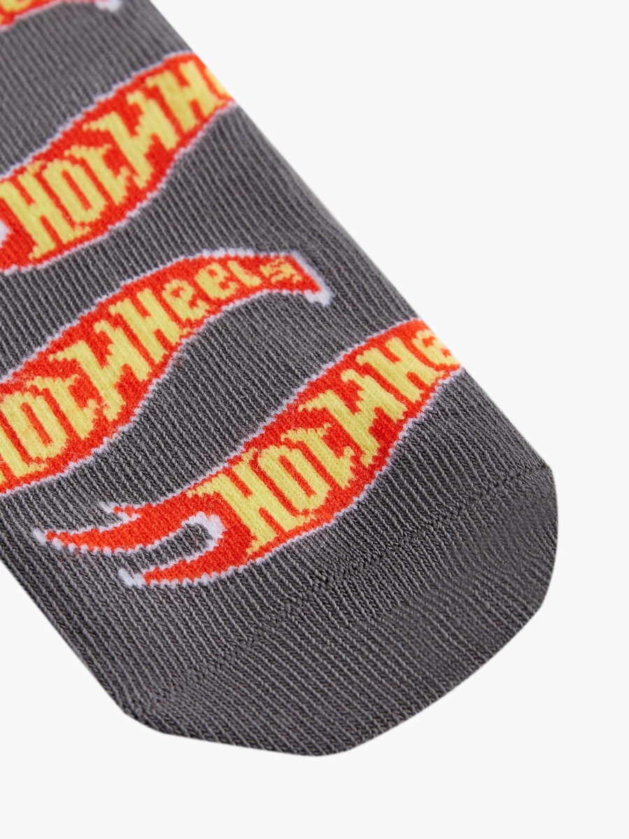 Hot Wheels Detail Ankle Length Socks - Set of 3