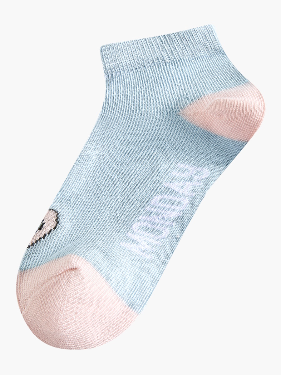 Pack of 7 Baby Girls Socks with Days of the Week Print
