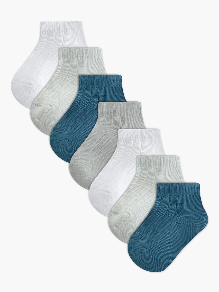 Pack of 7 Baby Boys Ankle Length Socks