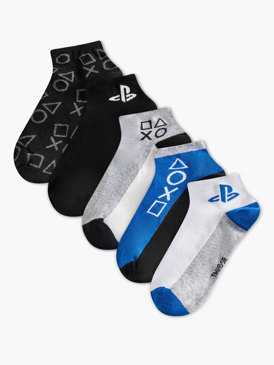 Pack of 5 Baby Boys Printed Socks