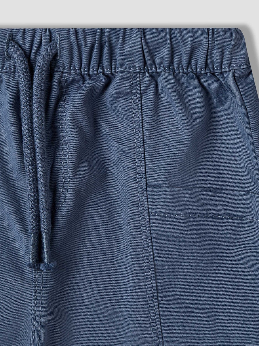 Drawstring Waist Shorts with Pockets