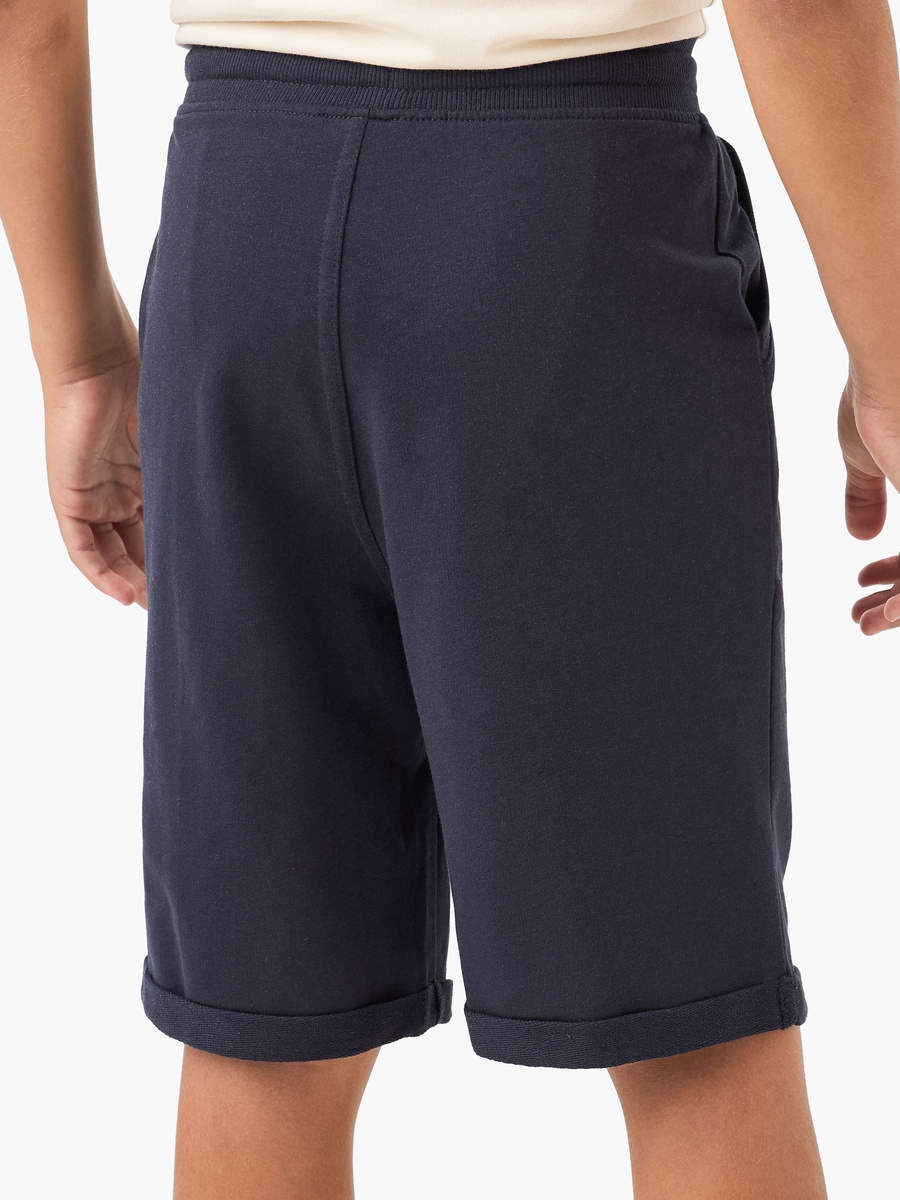 Solid Shorts with Pocket Detail and Elasticised Waistband