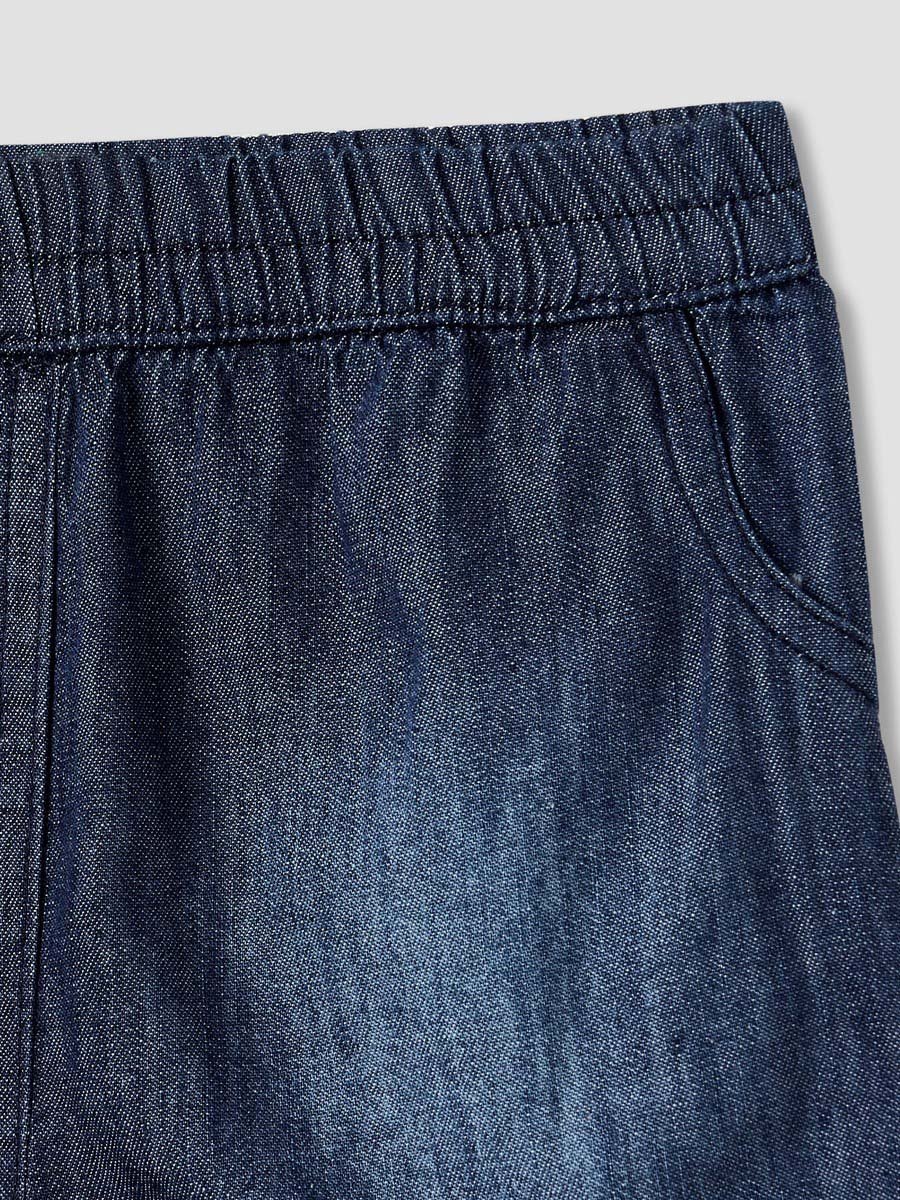Regular Fit Denim Shorts