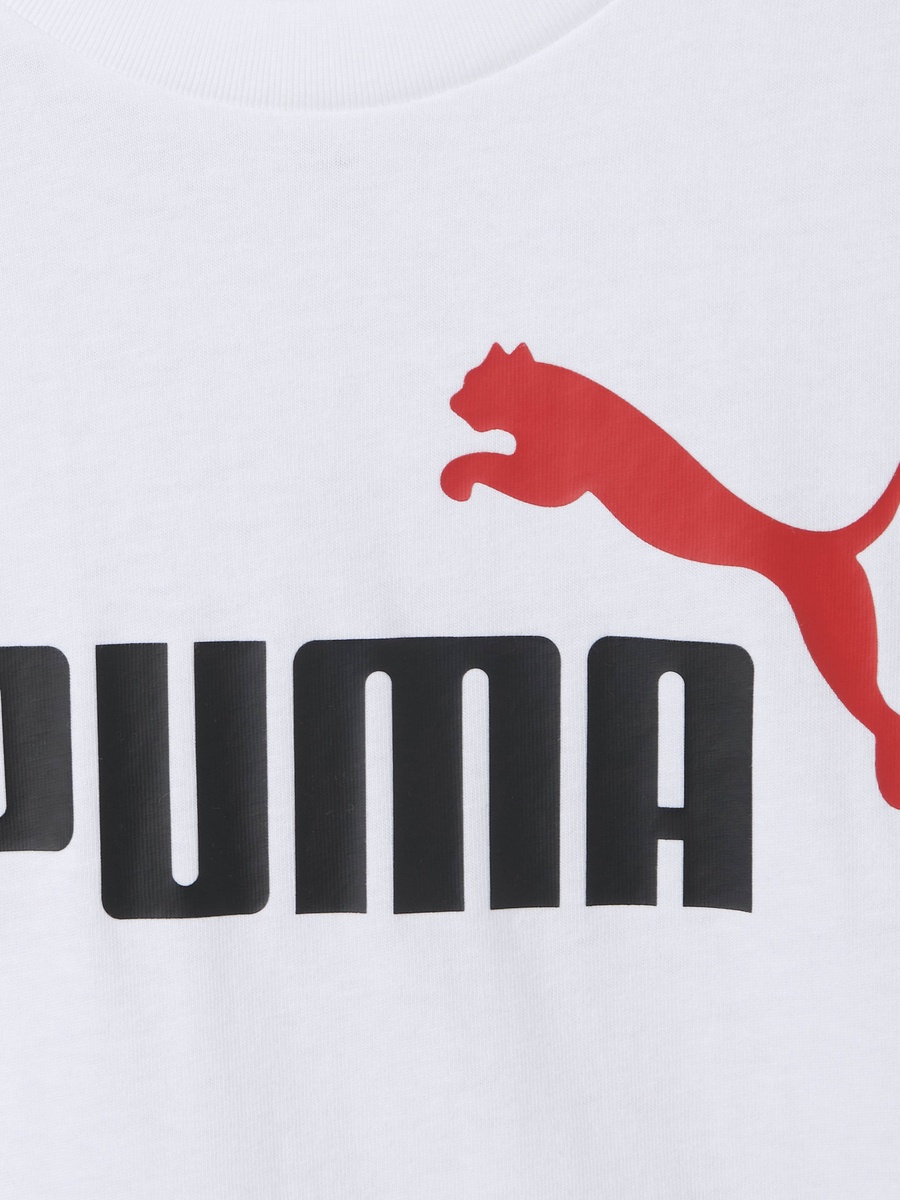 Crew Neck Short Sleeves T-Shirt and Shorts Set with Logo Print