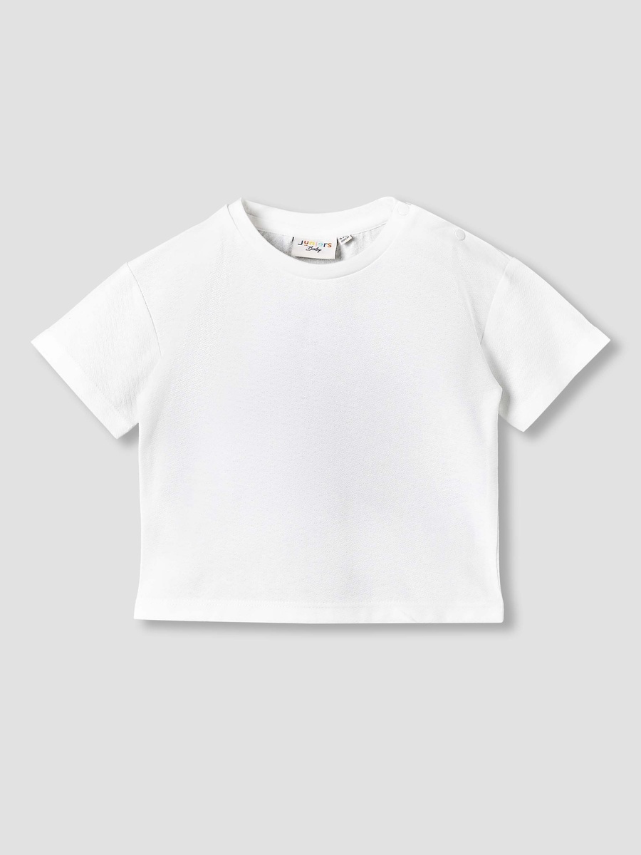 Crew Neck Short Sleeves T-Shirt and Dungaree Set with Pockets