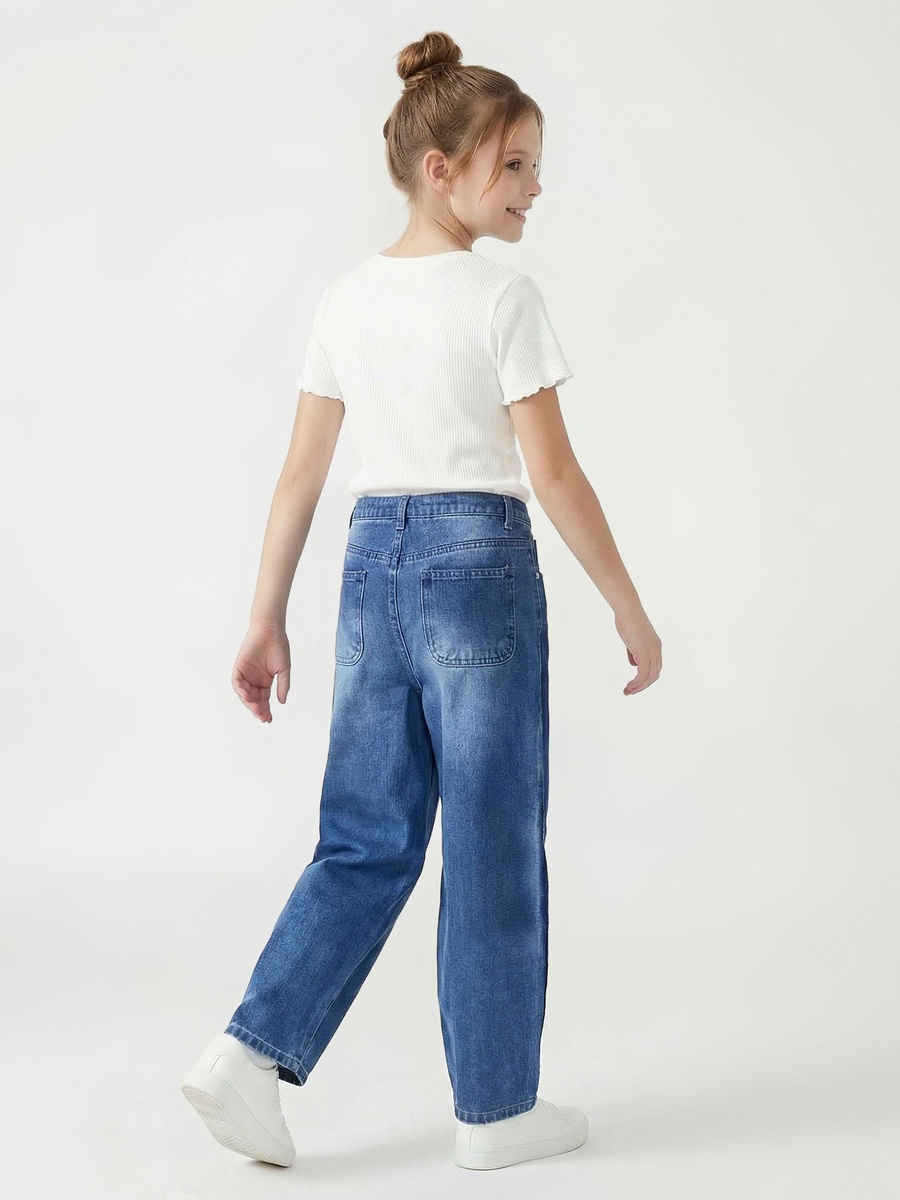 Mid Rise Jeans with Minnie Mouse Print