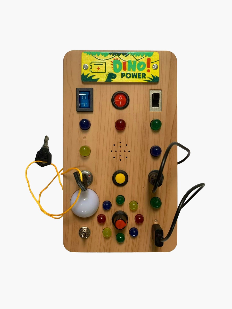 Dinosaur Switch Busy Board Toy
