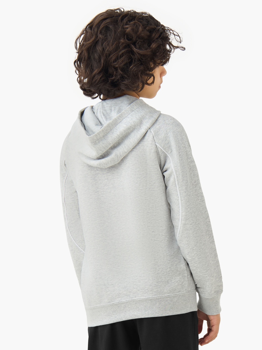 Hooded Sweatshirt with Logo Print