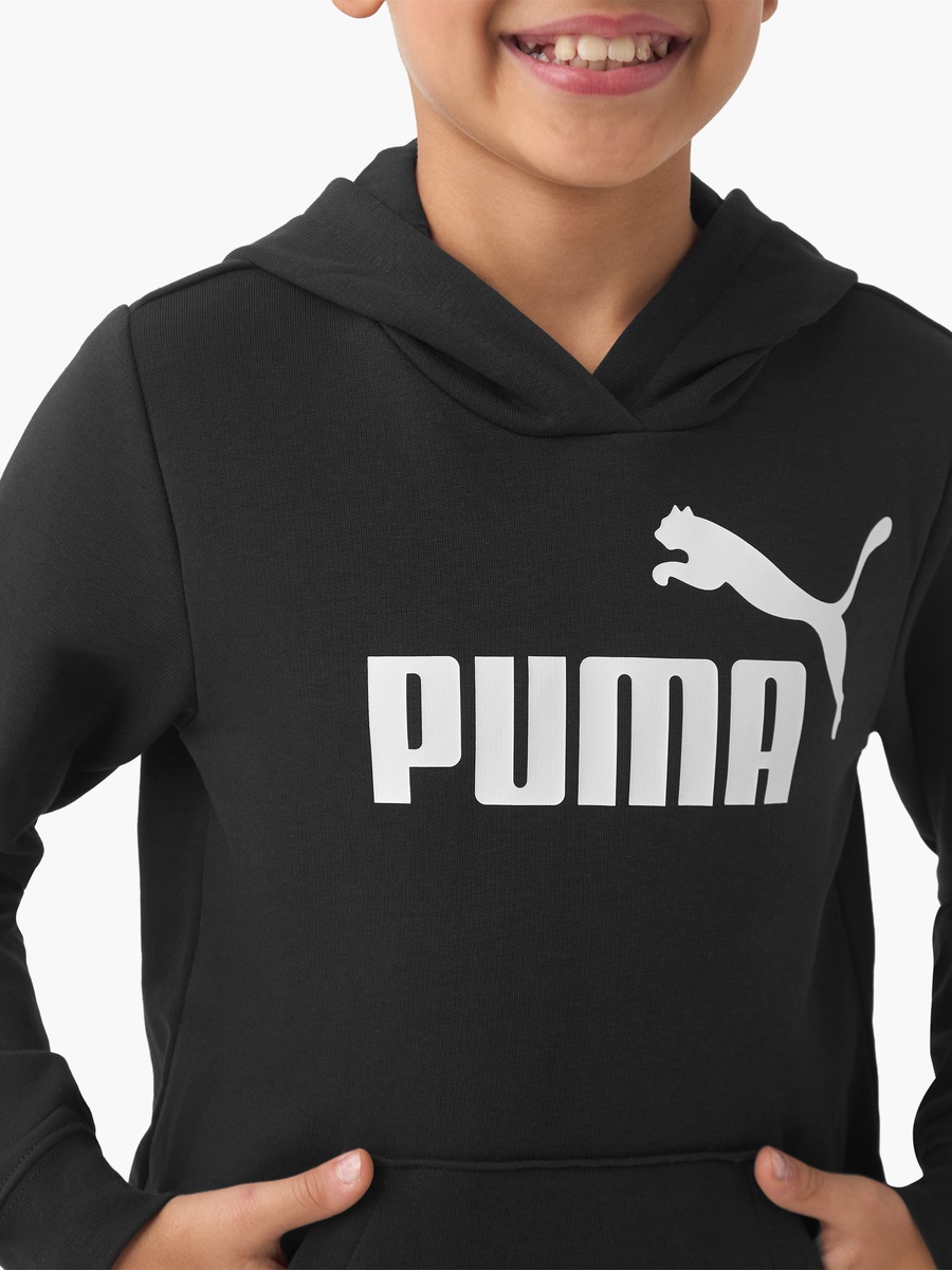 Girls Cotton Hooded Sweatshirt with Kangaroo Pocket and Long Sleeves