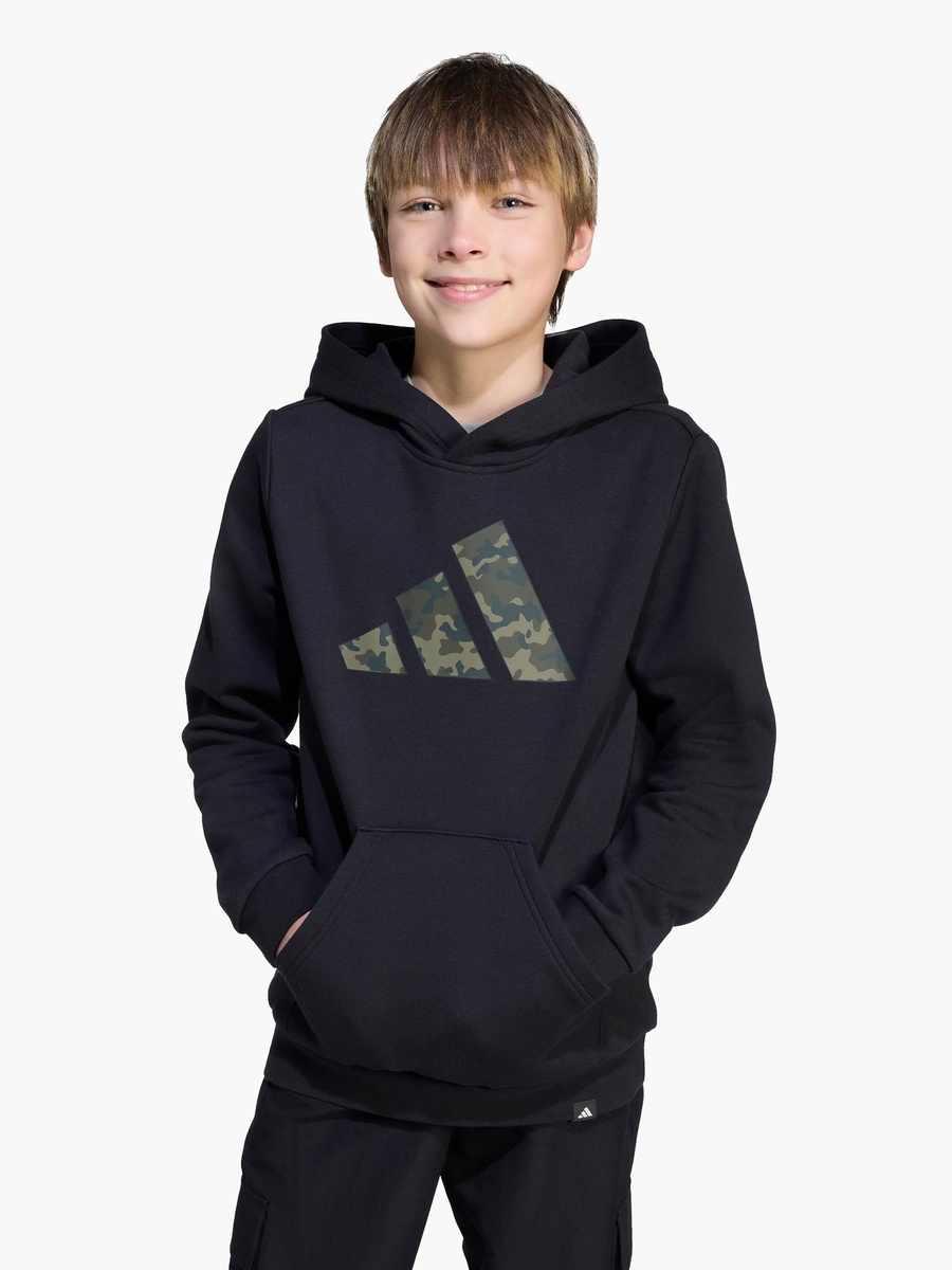 Boys Hooded Neck Sweatshirt with Kangaroo Pocket and Long Sleeves