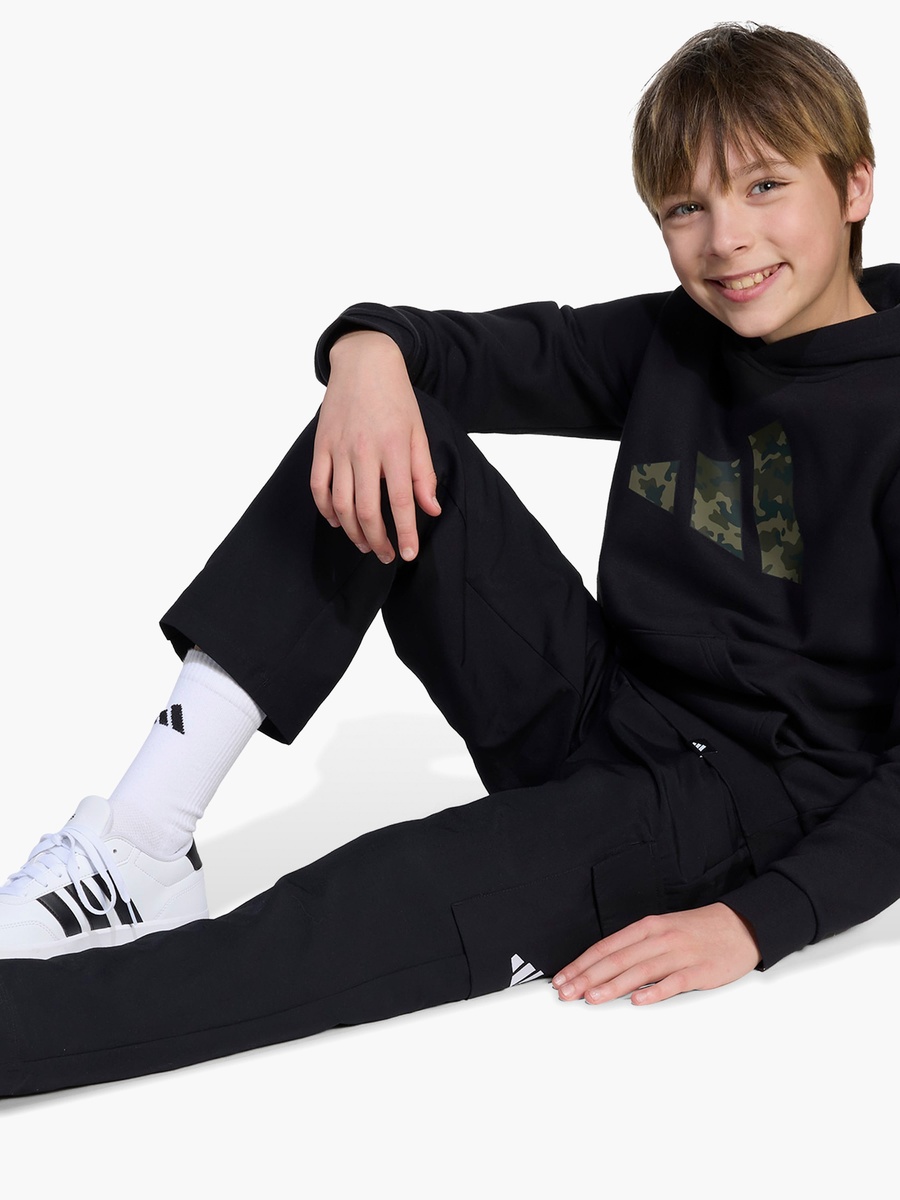 Boys Hooded Neck Sweatshirt with Kangaroo Pocket and Long Sleeves