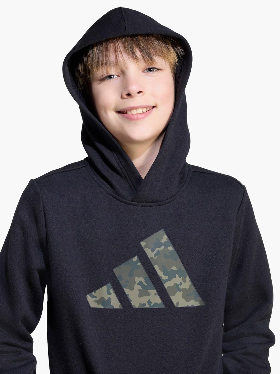 Boys Hooded Neck Sweatshirt with Kangaroo Pocket and Long Sleeves