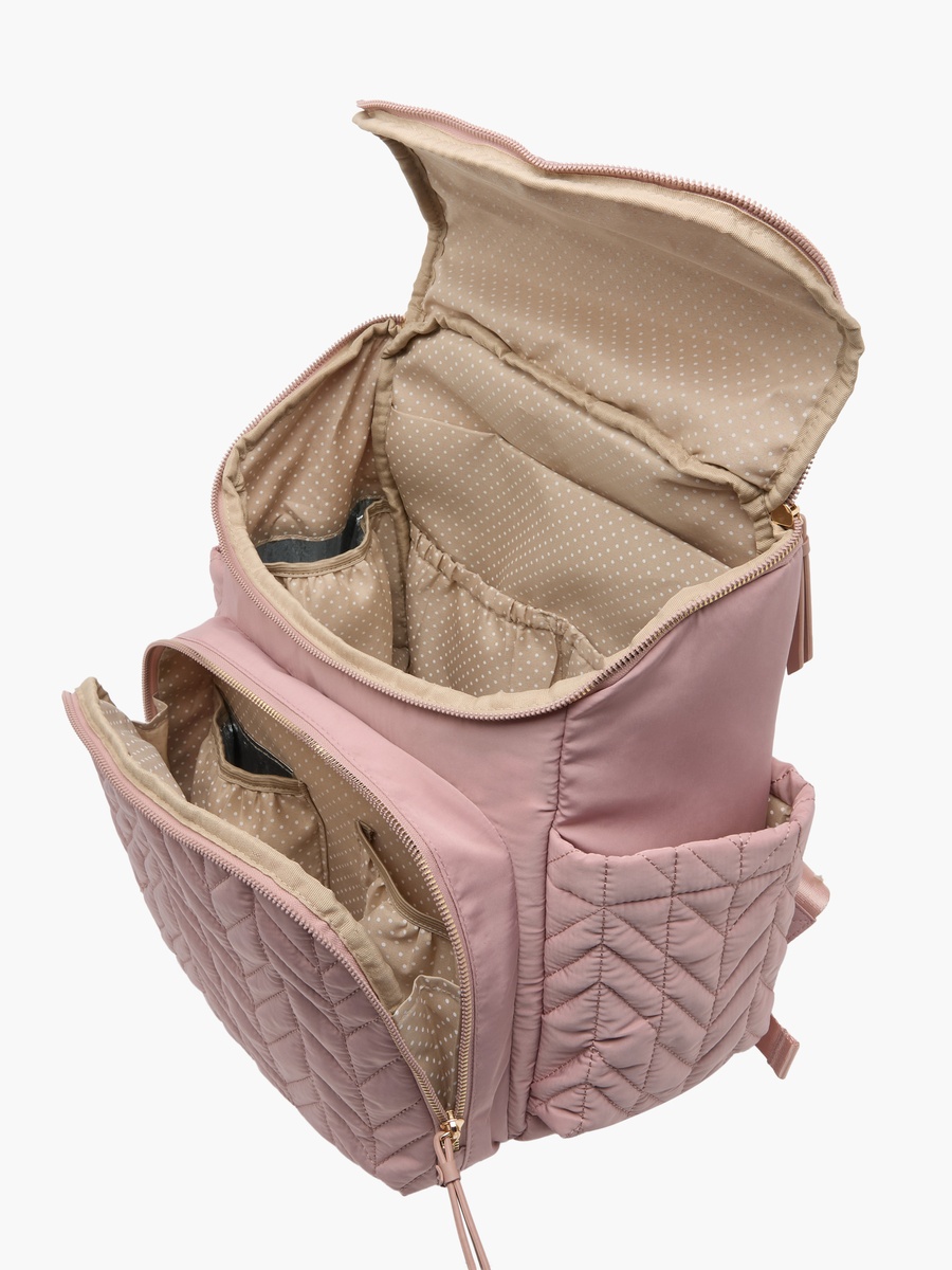 Freya Diaper Bag with Quilted Design