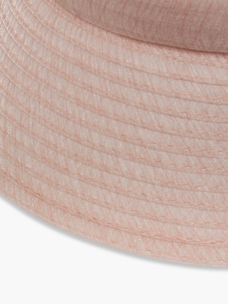 Hat with Floral Detail