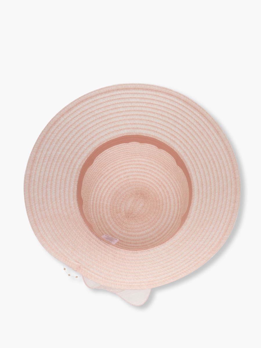 Hat with Floral Detail
