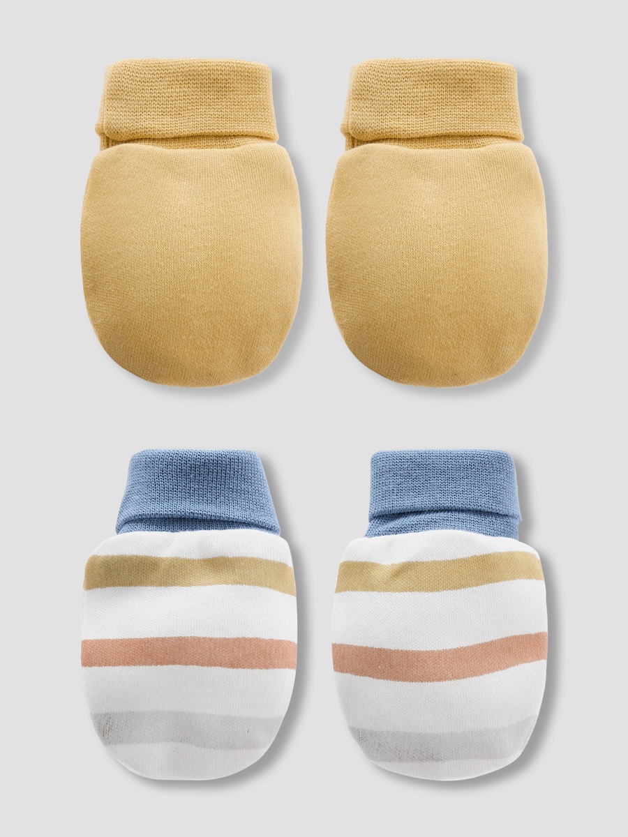 Pack of 2 Mittens with Assorted Design