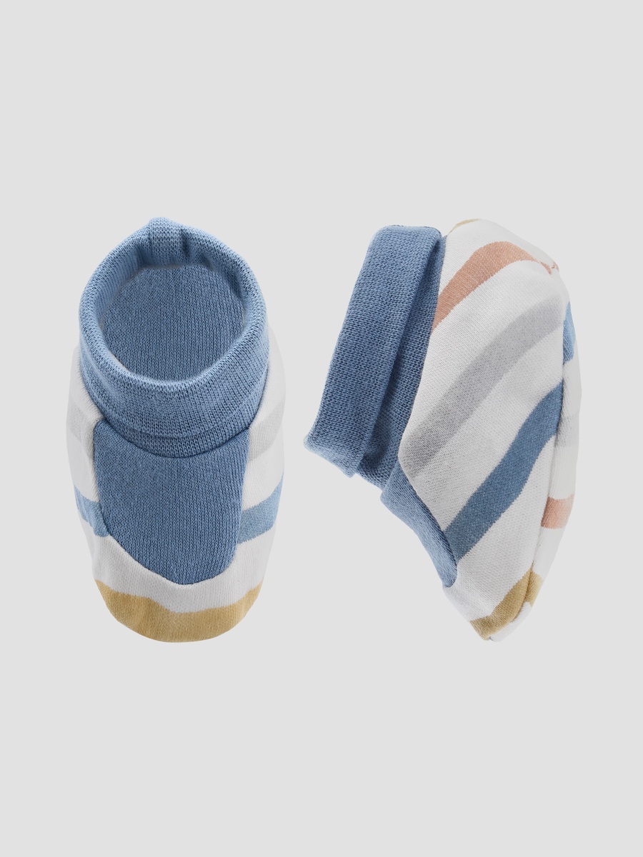 Pack of 2 Booties with Assorted Design